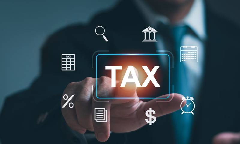 Tax professional organizing settlement documents